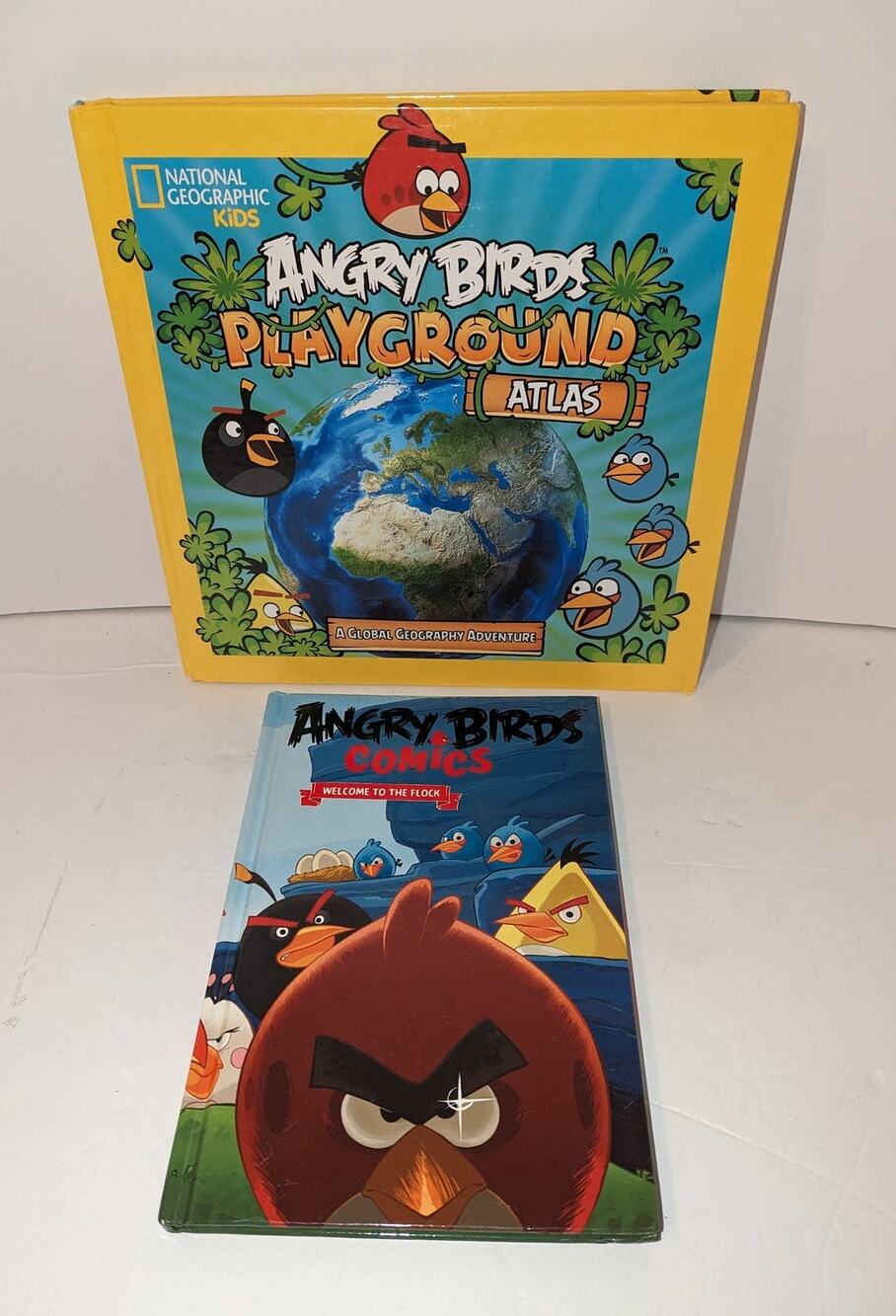 Lot 2 Angry Birds Hardcover Books